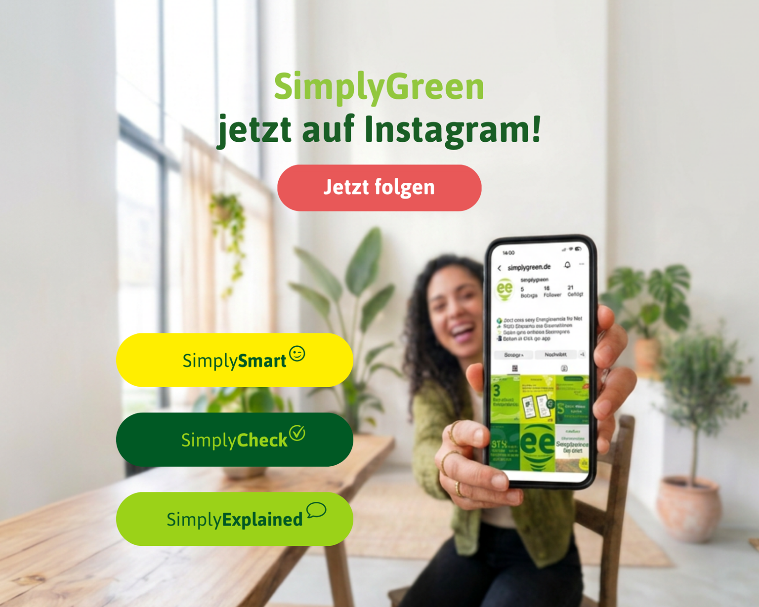 SimplyGreen auf Instagram